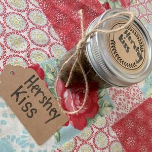 Hershey kiss scented coconut oil body scrub
